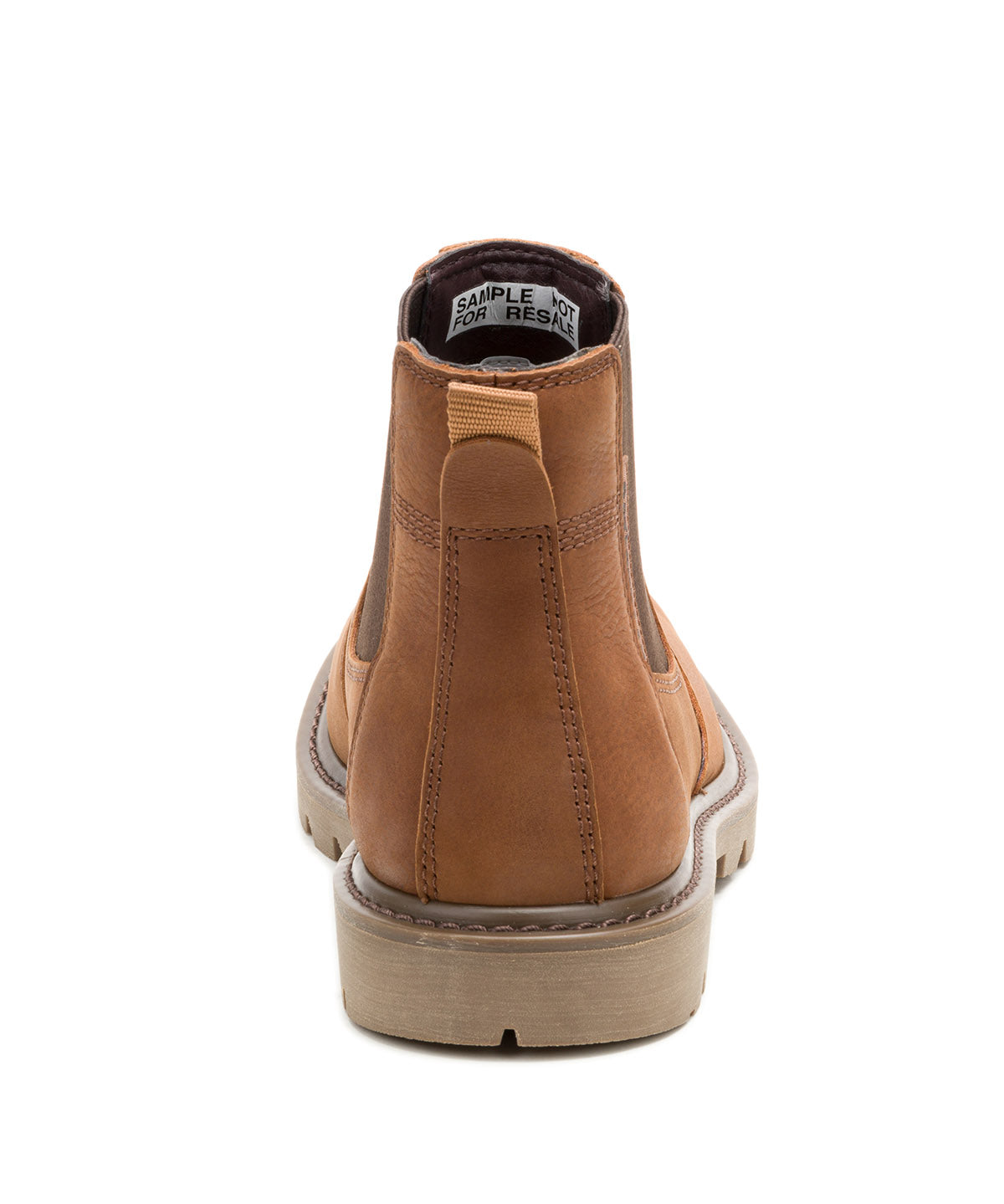 Botín Cuero Colorado 2.0 Chelsea Hombre Café Cat