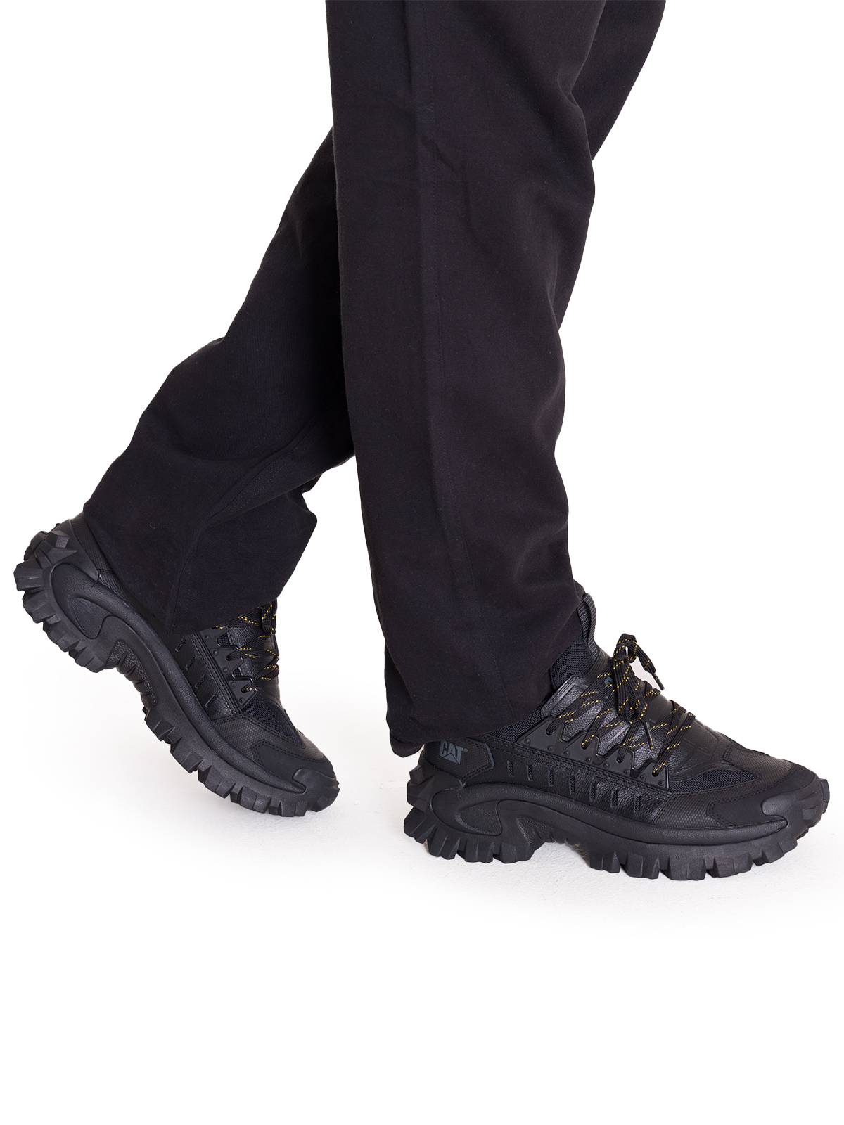 Zapatilla Casual Intruder MET Hombre Negra Cat