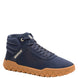 Zapatilla Con Caña Canvas Hombre Hex + Mid Azul Oscuro Cat