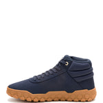 Zapatilla Con Caña Canvas Hombre Hex + Mid Azul Oscuro Cat