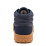 Zapatilla Con Caña Canvas Hombre Hex + Mid Azul Oscuro Cat