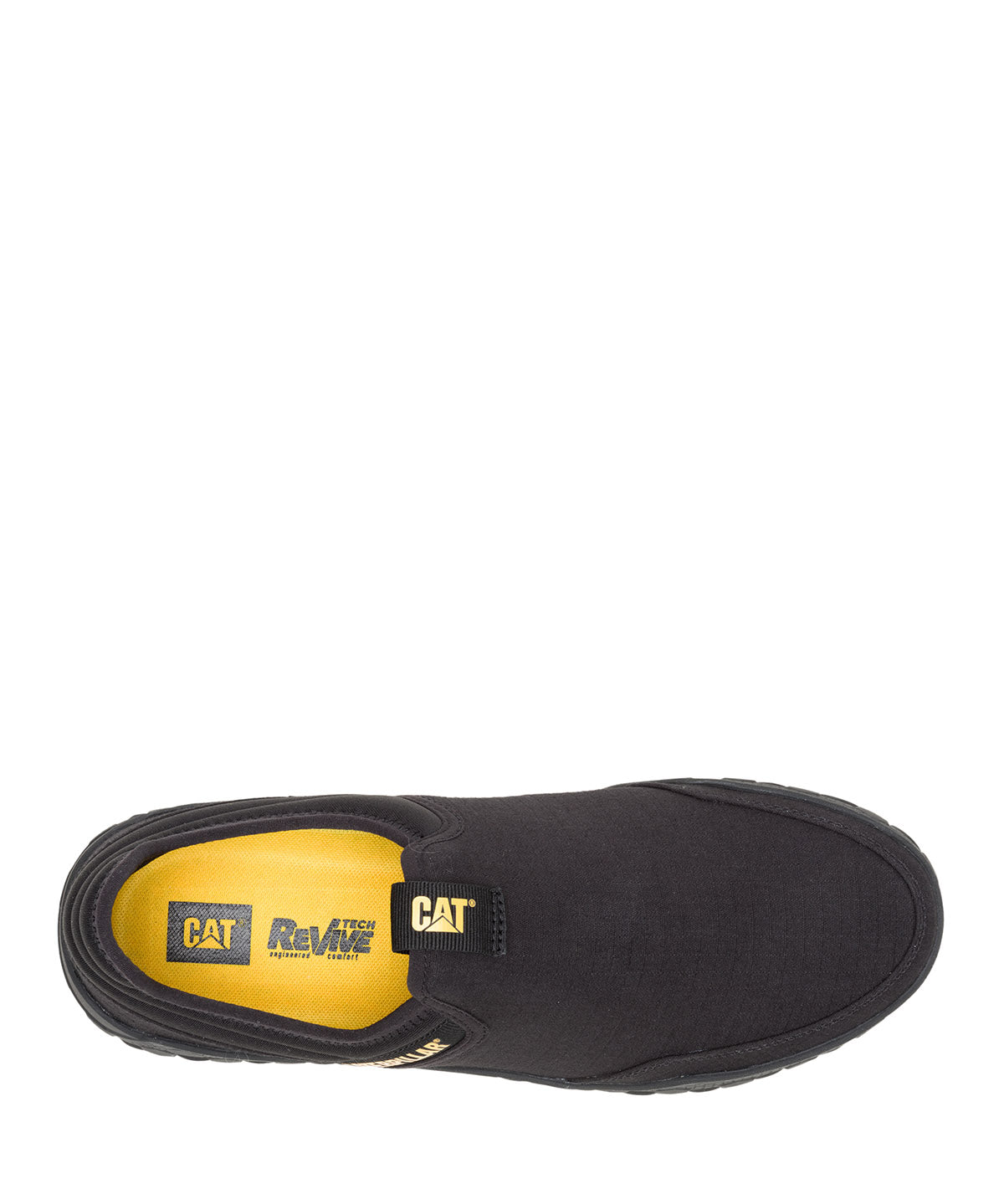 Zapatilla Slip On Hombre Hex + Negra Cat