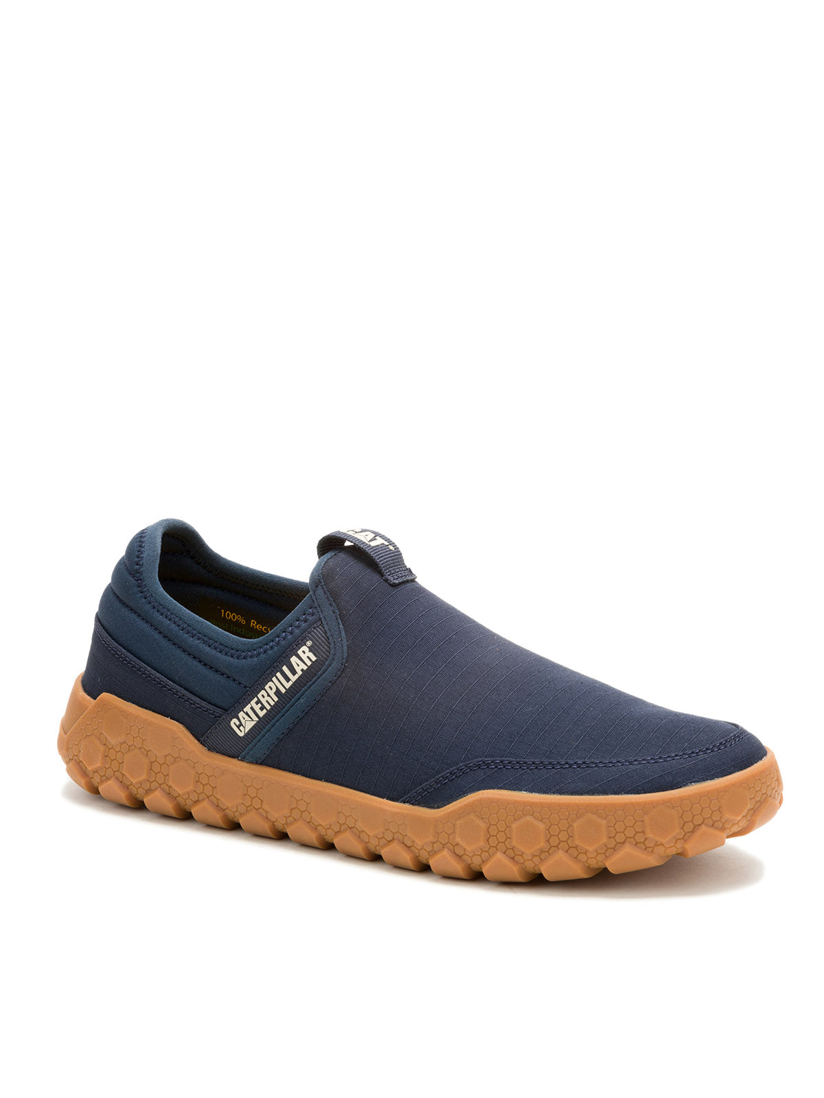 Zapatilla Slip On Hombre Hex + Azul Cat
