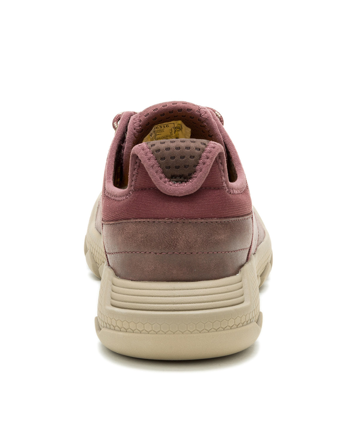 Zapatilla Cuero Hombre Hex Lite Rojo Cat