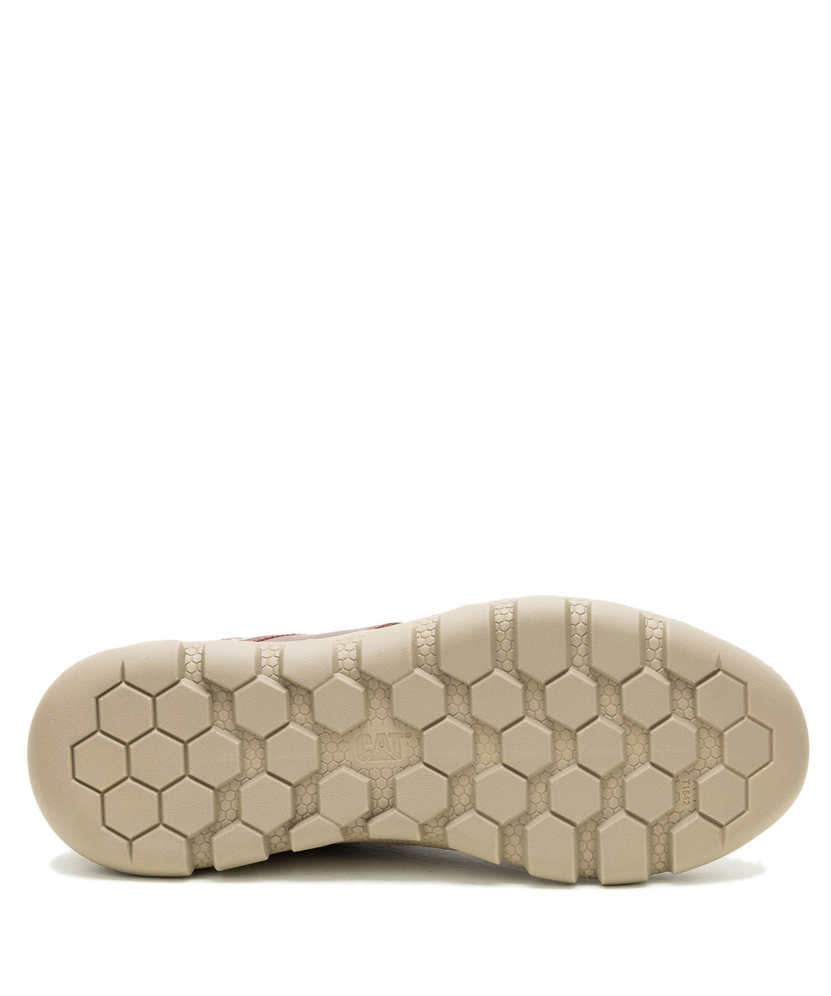 Zapatilla Cuero Hombre Hex Lite Rojo Cat