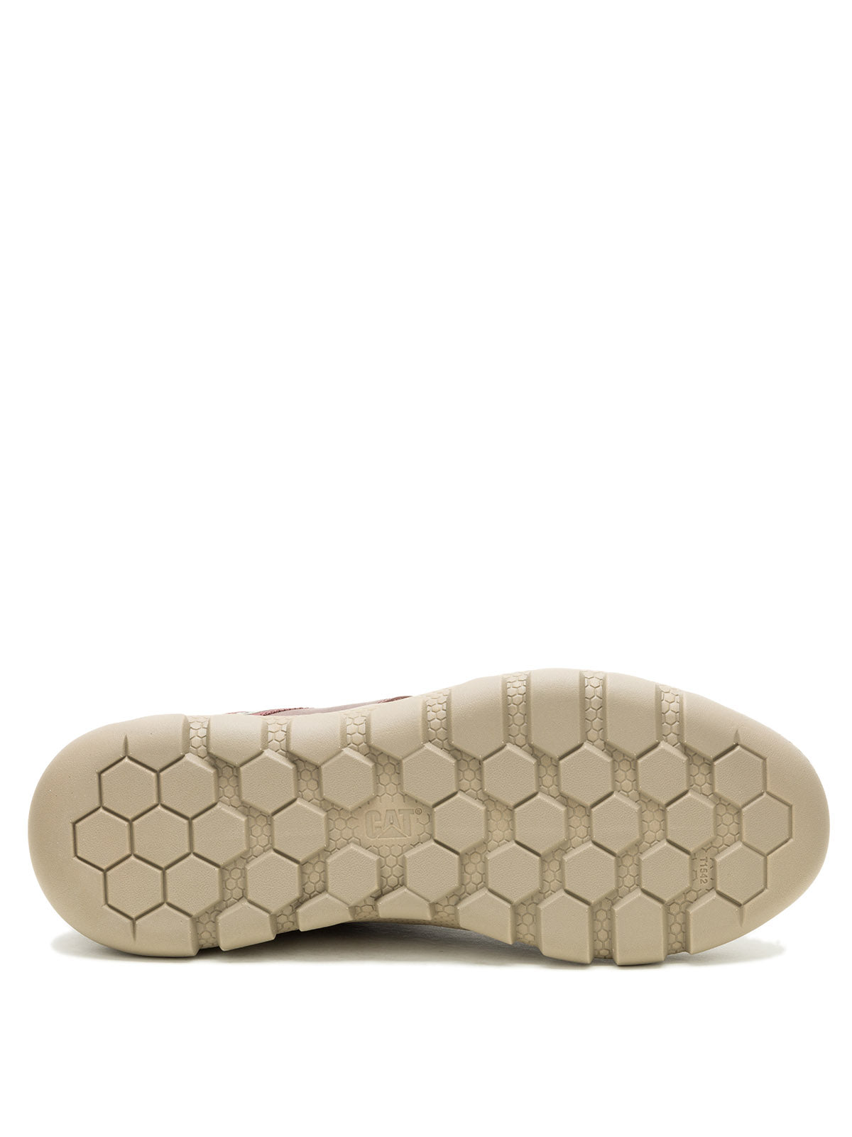 Zapatilla Cuero Hombre Hex Lite Rojo Cat