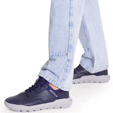 Zapatilla Cuero Hombre Hex Lite Azul Cat