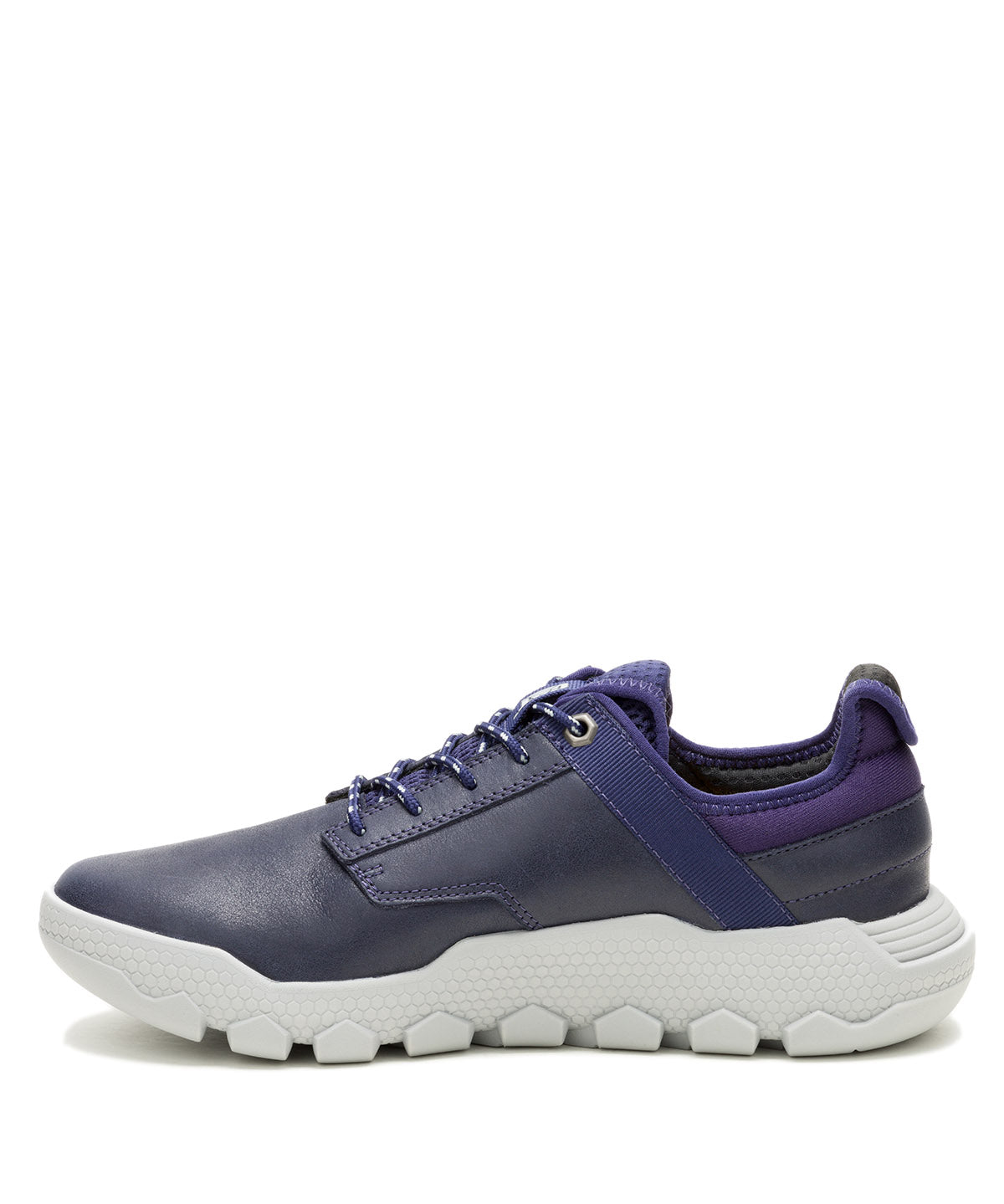Zapatilla Cuero Hombre Hex Lite Azul Cat