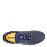Zapatilla Cuero Hombre Hex Lite Azul Cat