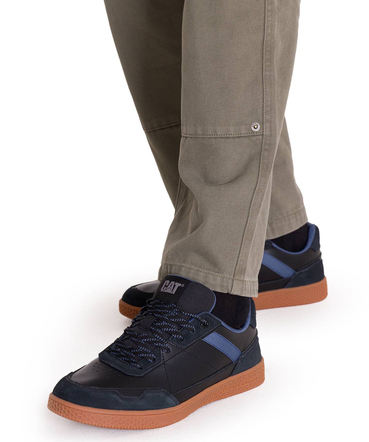 Zapatilla Casual Hombre Pause Retro Negro Cat