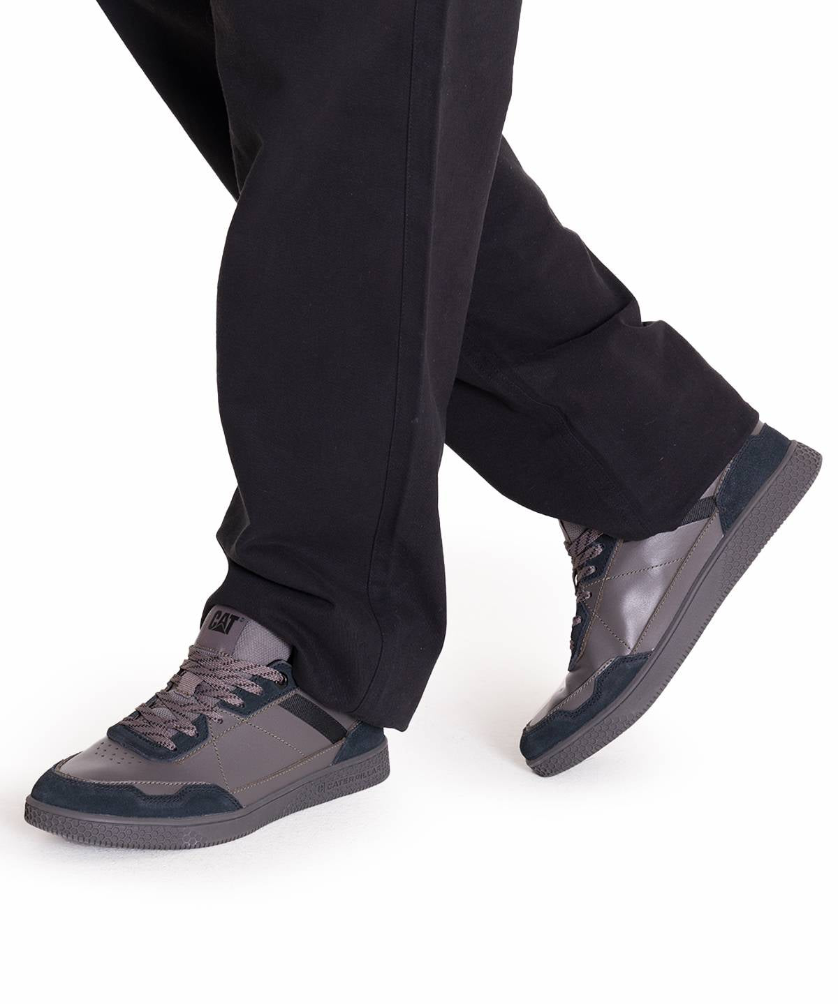 Zapatilla Casual Hombre Pause Retro Gris Cat