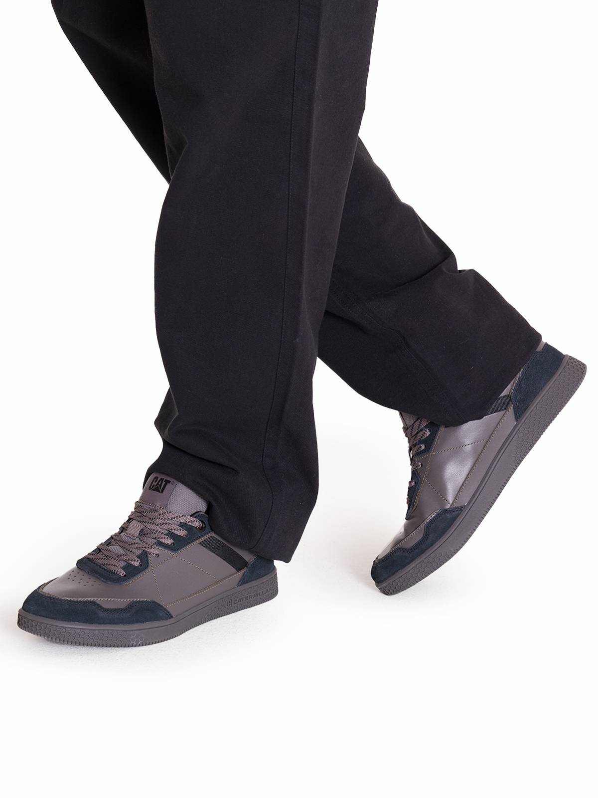 Zapatilla Casual Hombre Pause Retro Gris Cat