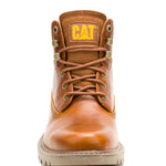 Botín de Cuero Hombre Colorado 2.0 Café Cat