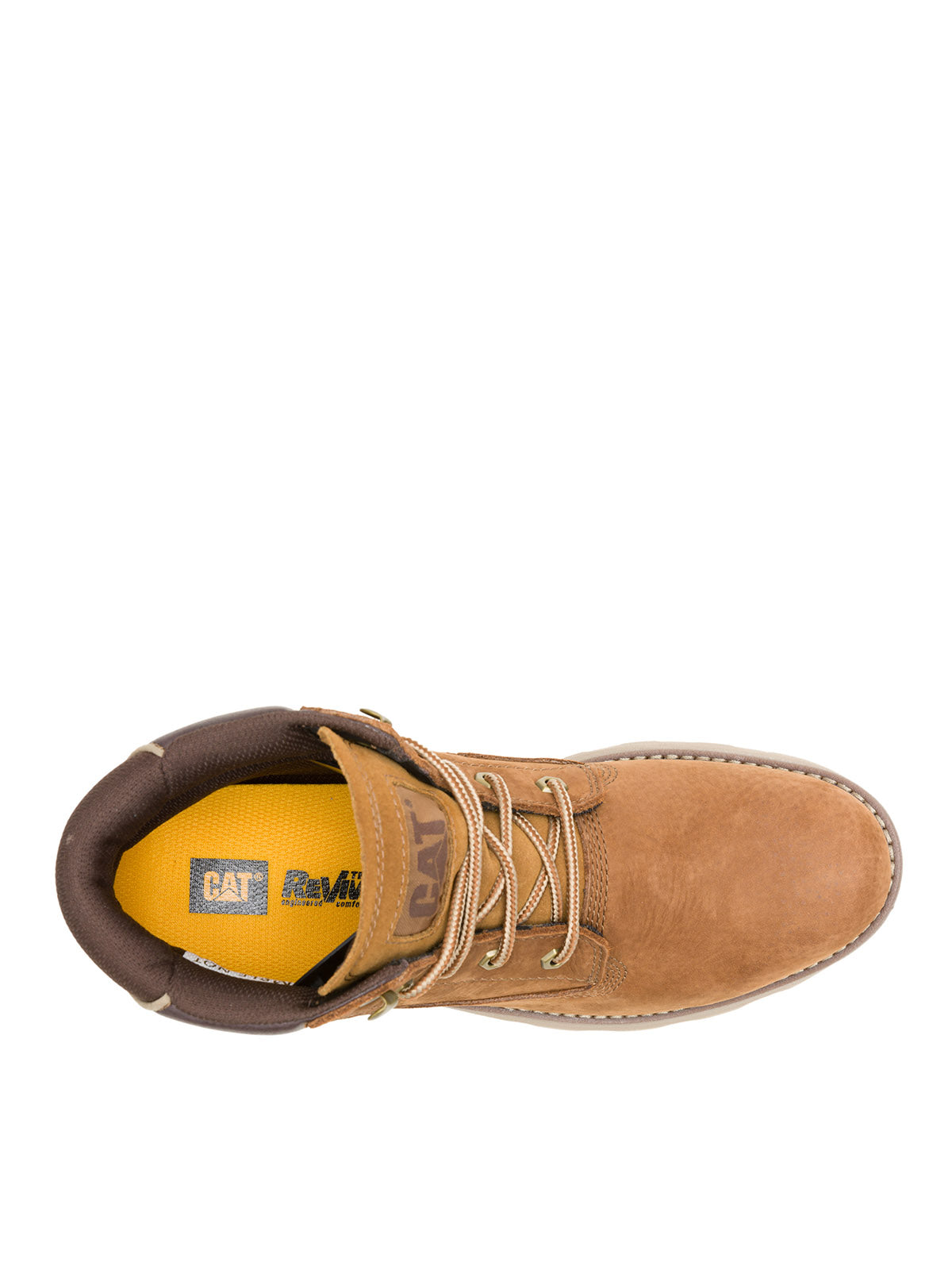 Botín de Cuero Hombre Pursue Café Cat