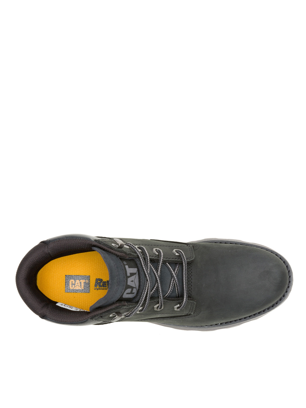 Botín de Cuero Hombre Pursue WP Gris Cat