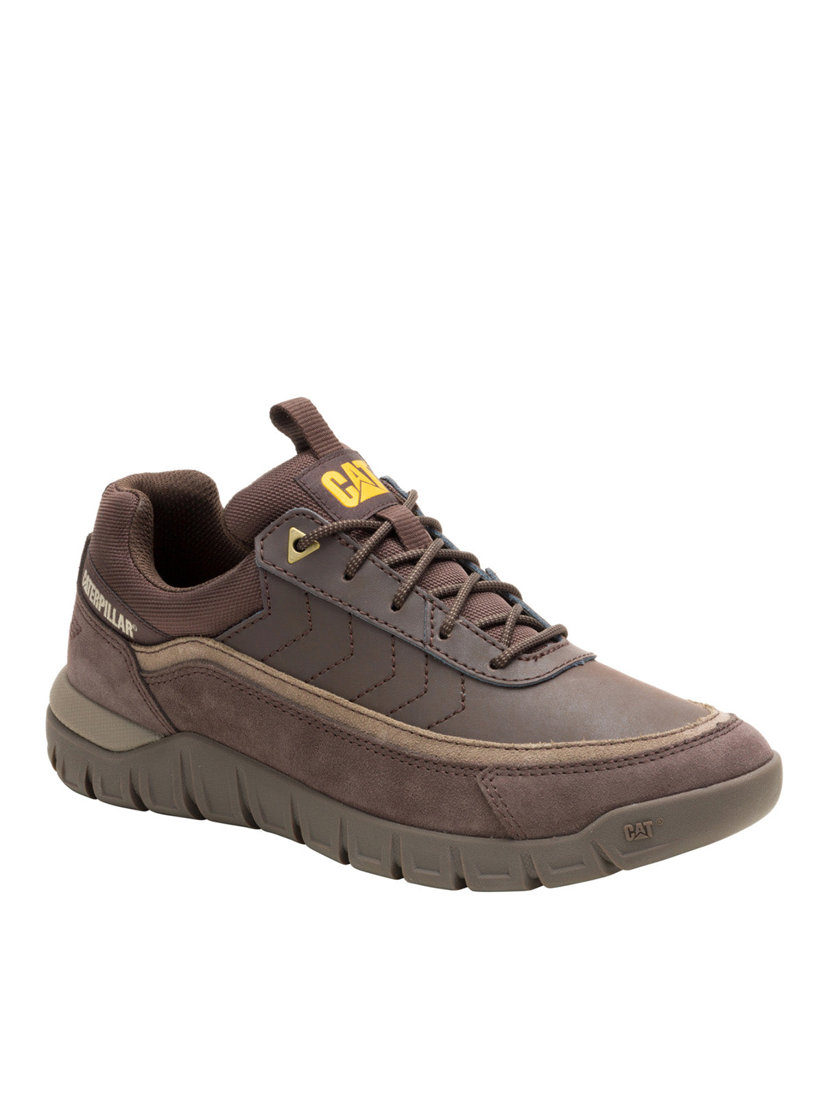 Zapatilla Hombre Versage Lo Café Oscuro Cat