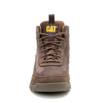 Zapatilla Caña Alta Hombre Versage Mid Café Oscuro Cat
