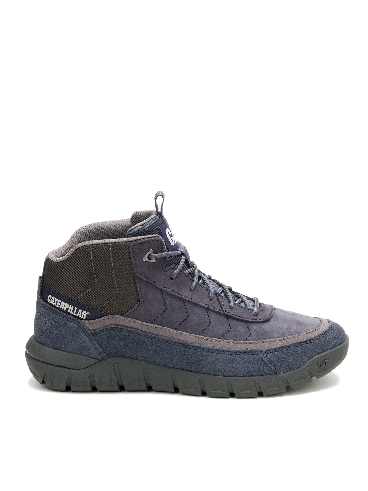 Zapatilla Caña Alta Hombre Versage Mid Azul Cat