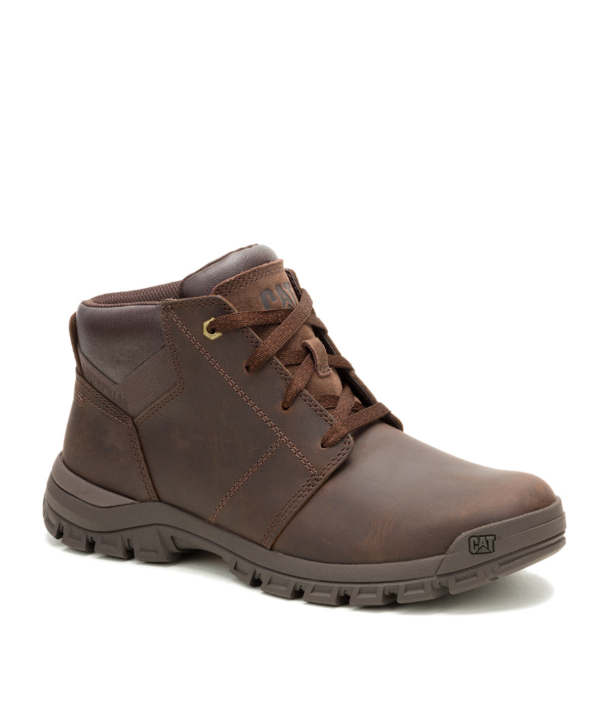 Botín Cuero Hombre Threshold Chukka Café Oscuro Cat