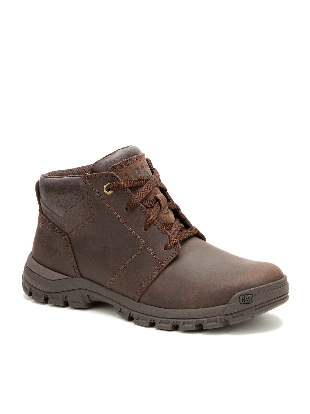 Botín Cuero Hombre Threshold Chukka Café Oscuro Cat