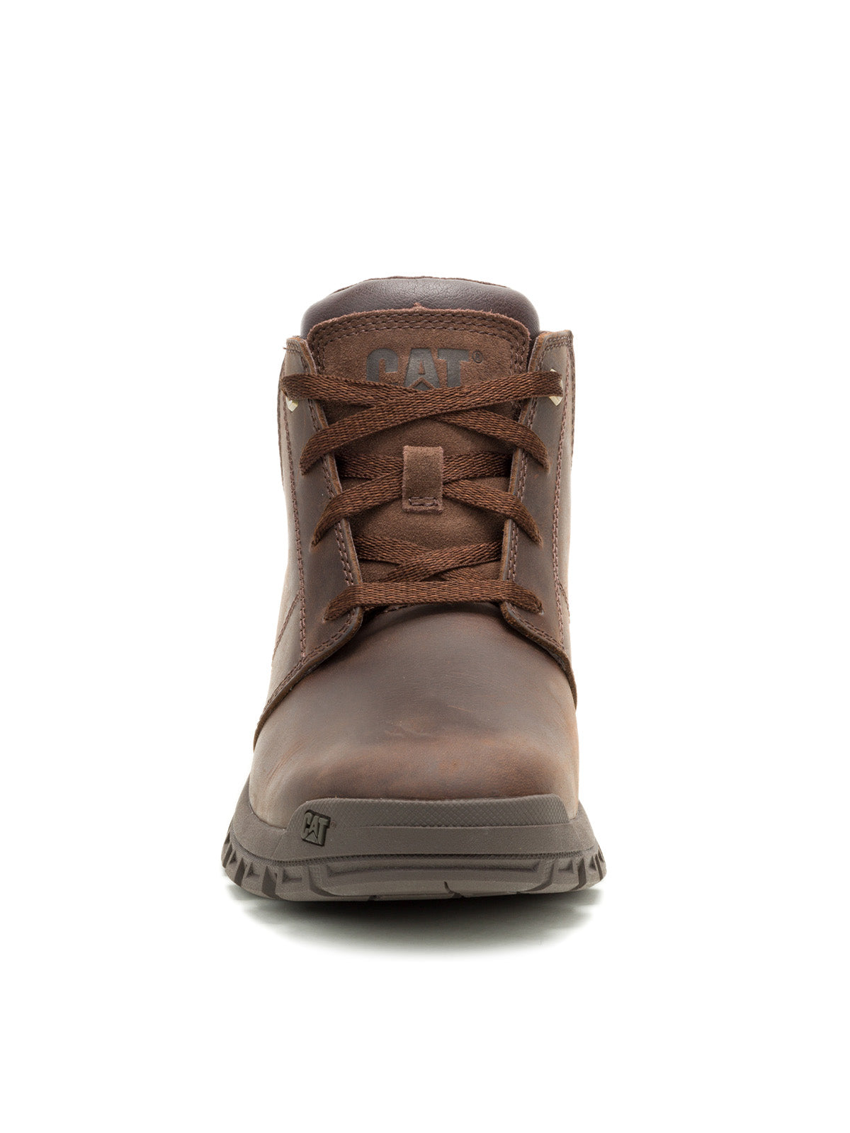 Botín Cuero Hombre Threshold Chukka Café Oscuro Cat