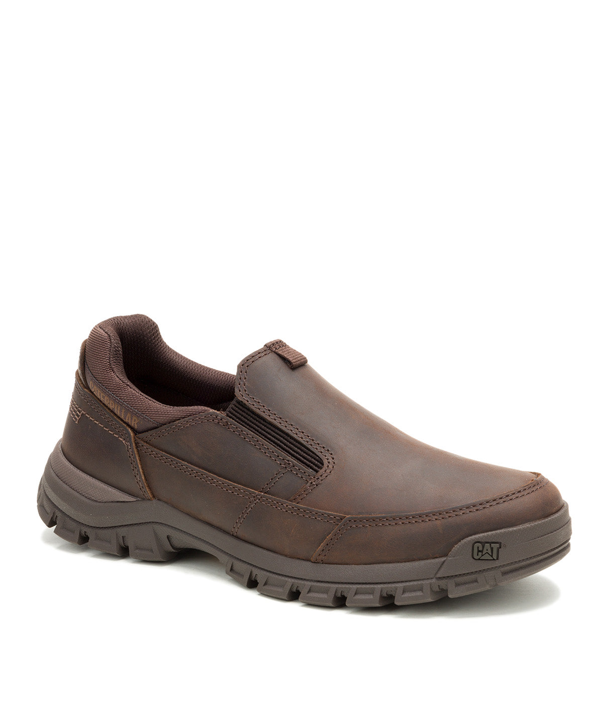 Zapatilla Cuero Hombre Threshold Slip On Café Cat
