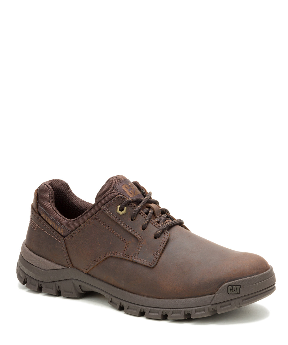 Zapatilla Cuero Hombre Threshold Low Café Cat