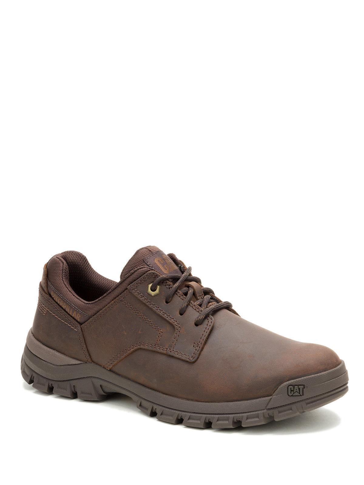 Zapatilla Cuero Hombre Threshold Low Café Cat