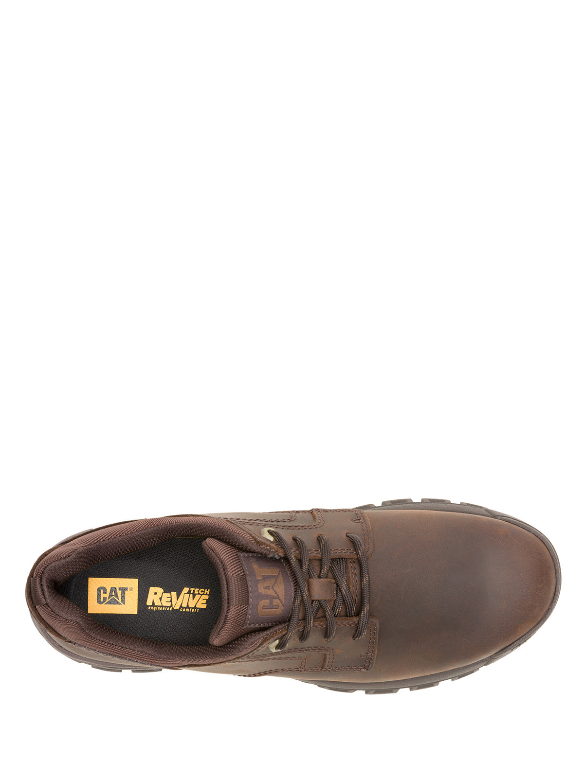 Zapatilla Cuero Hombre Threshold Low Café Cat