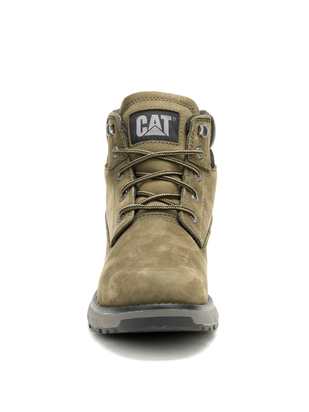 Botín de Cuero Hombre Pursue Oliva Cat