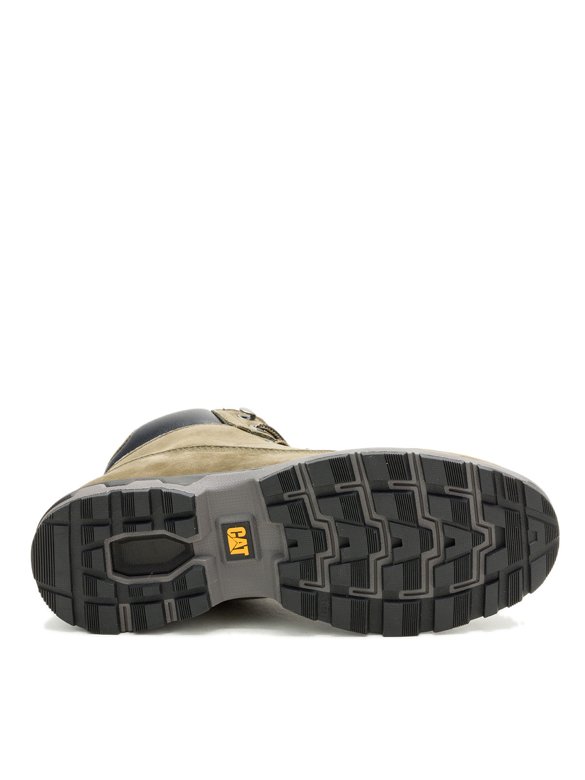 Botín de Cuero Hombre Pursue Oliva Cat