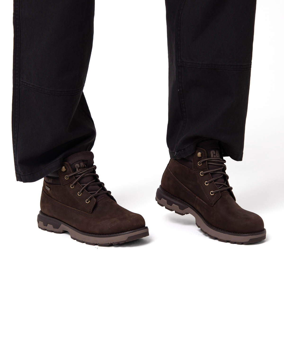 Botín de Cuero Hombre Pursue WP Café Cat