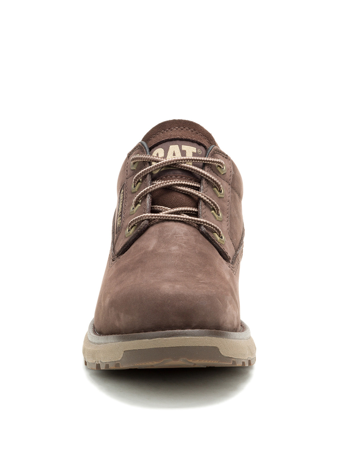 Zapatilla de Cuero Hombre Pursue Lo Café Cat