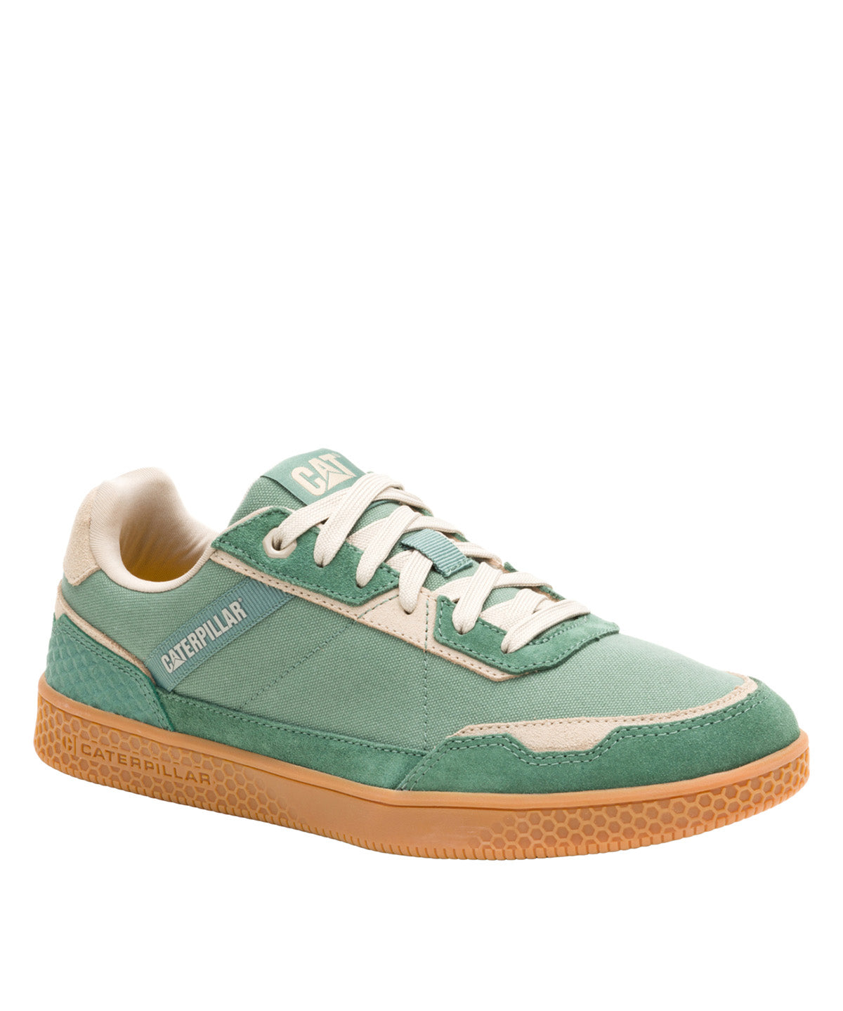 Zapatilla Hombre Pause Retro Canvas Verde Cat