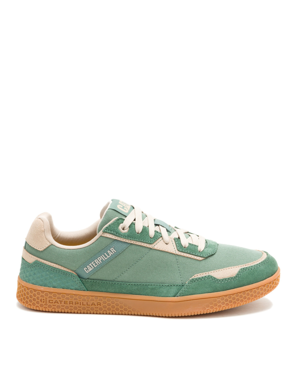 Zapatilla Hombre Pause Retro Canvas Verde Cat