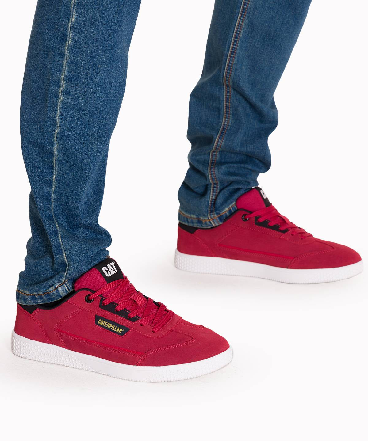 Zapatilla Hombre Pause Retro T-Toe Rojo CAT