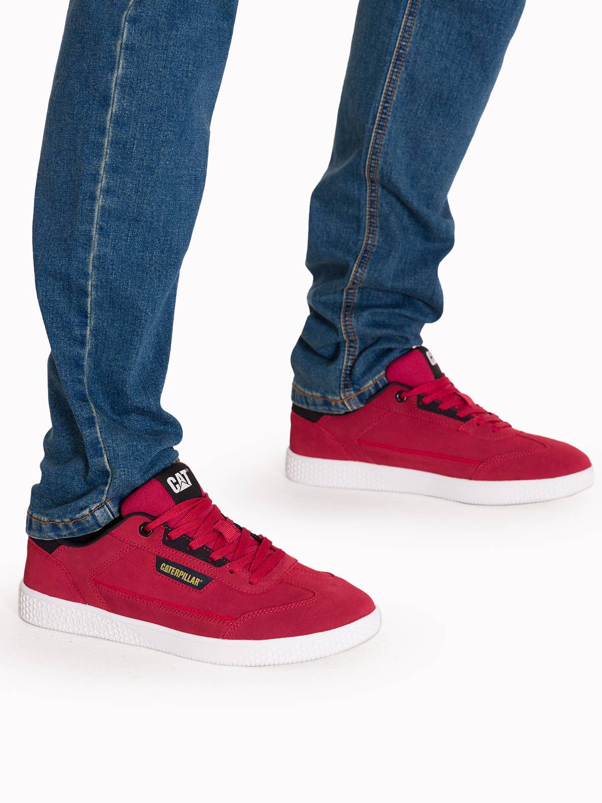 Zapatilla Hombre Pause Retro T-Toe Rojo CAT