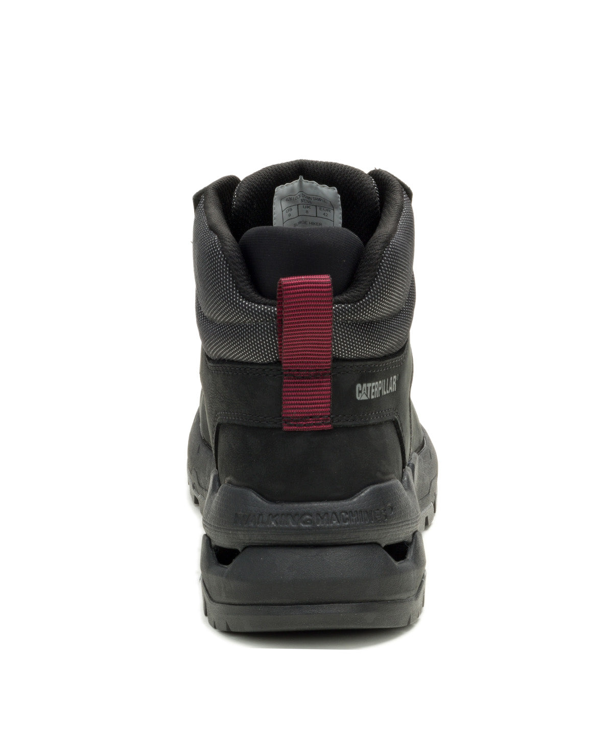 Zapatilla con Caña Hombre Surge Hiker Negro Cat