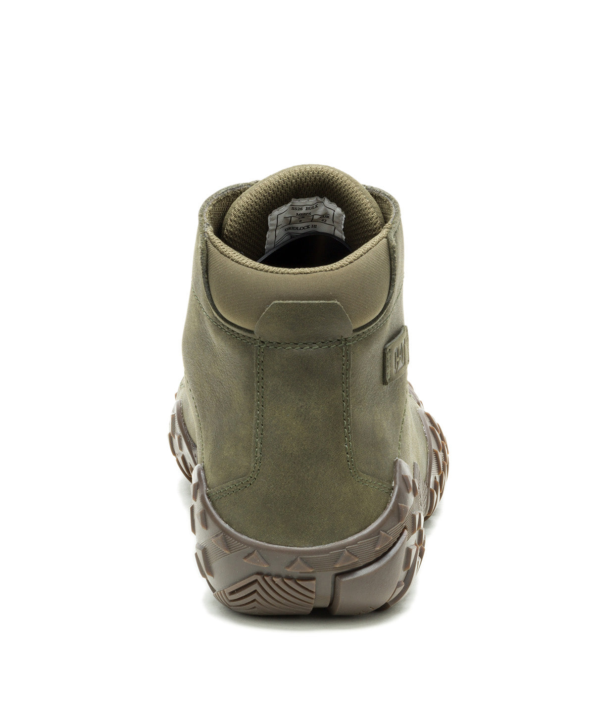 Zapatilla Hombre Gridlock Hi Verde Oliva Cat