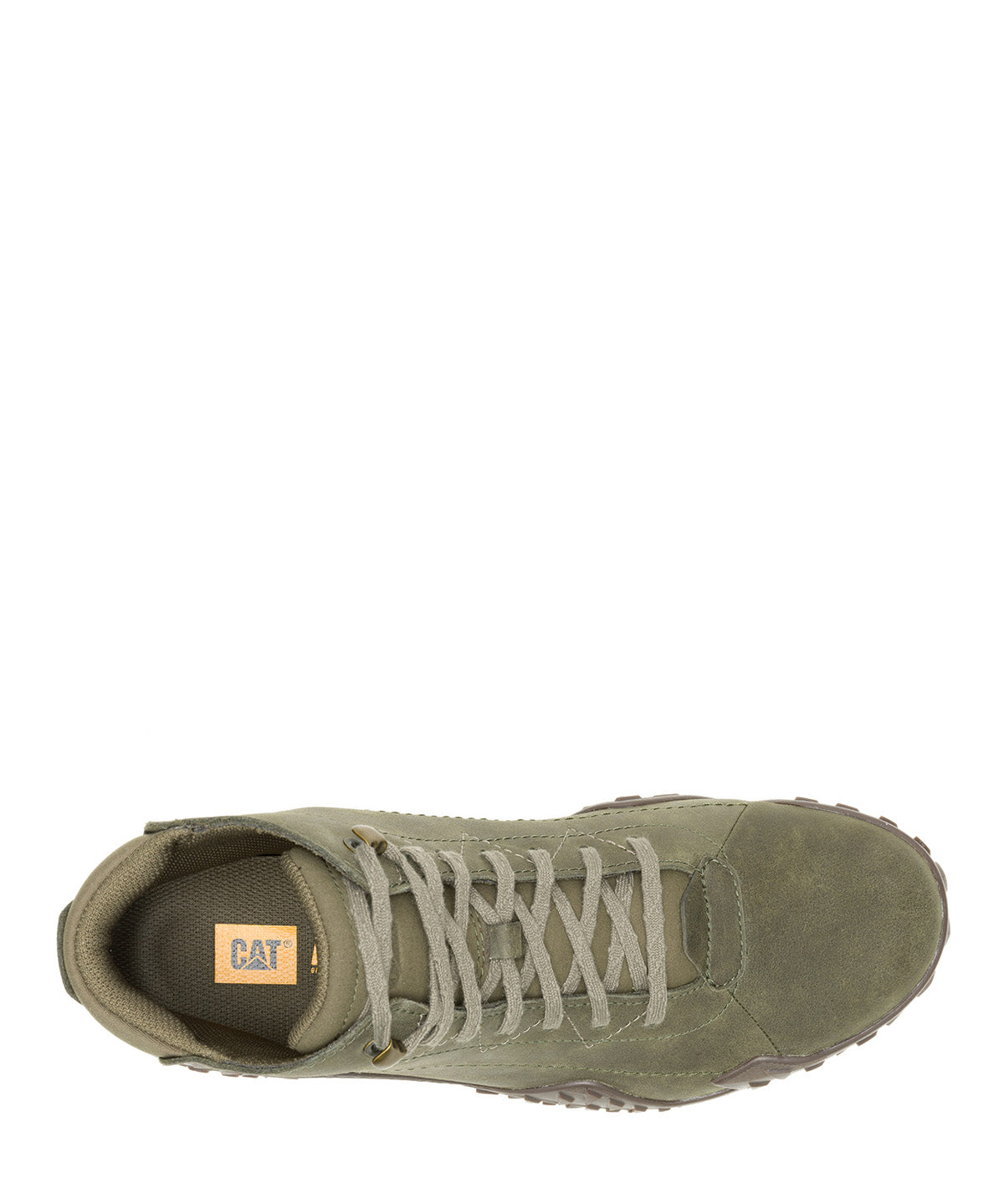 Zapatilla Hombre Gridlock Hi Verde Oliva Cat