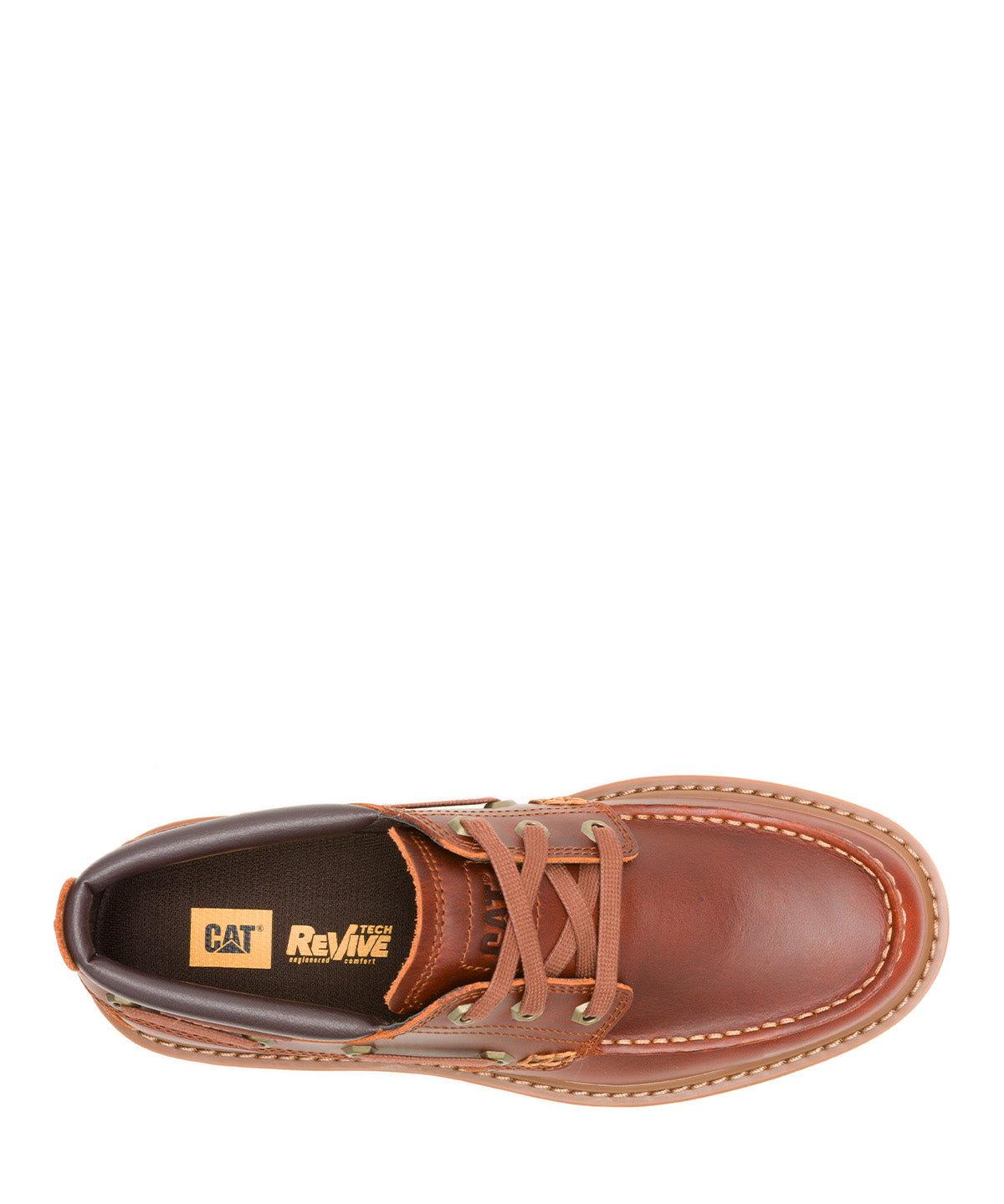 Zapato Hombre Colorado Boat Lo Café Cat