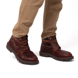 Botín Hombre Colorado Boat Mid Café Cat