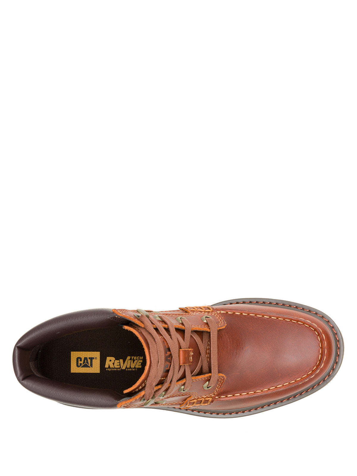 Botín Hombre Colorado Boat Mid Café Cat