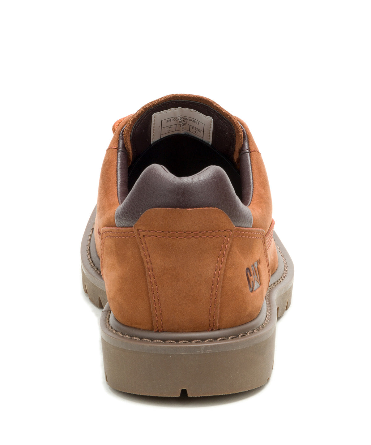 Zapato Cuero Hombre Colorado Low 2.0 Café Cat