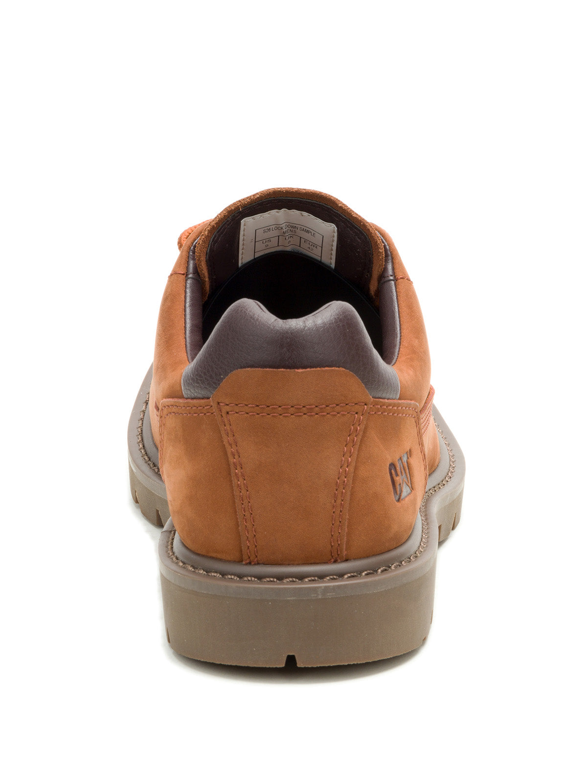 Zapato Cuero Hombre Colorado Low 2.0 Café Cat