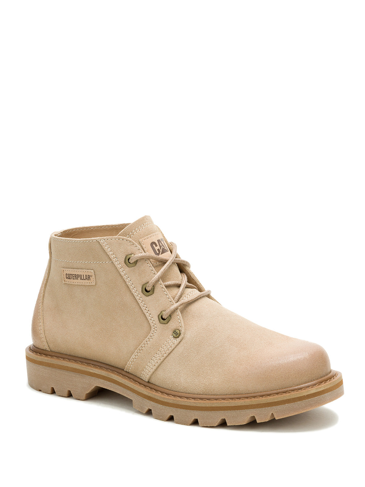 Botín Cuero Hombre Grader Chukka Beige Cat