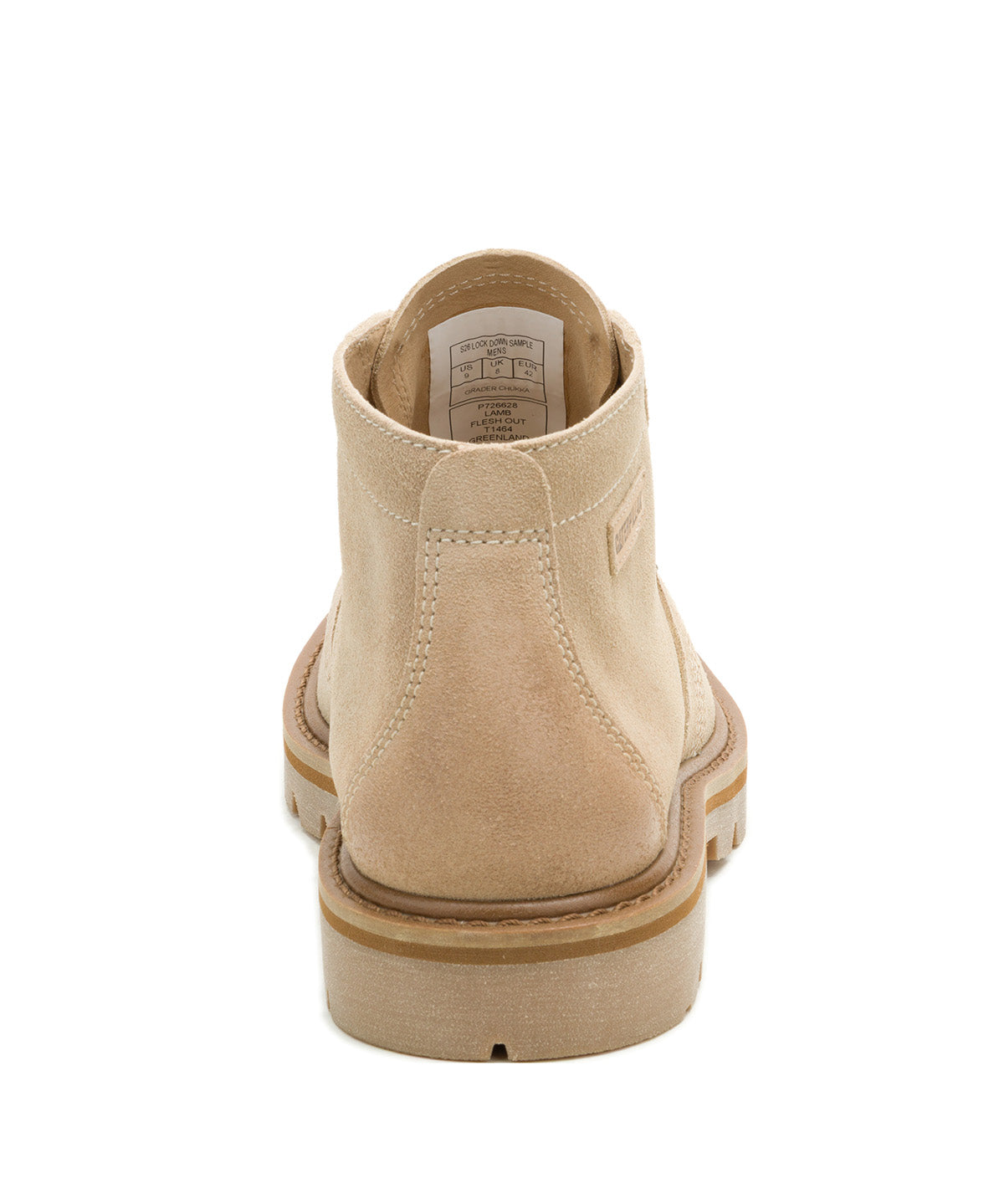 Botín Cuero Hombre Grader Chukka Beige Cat