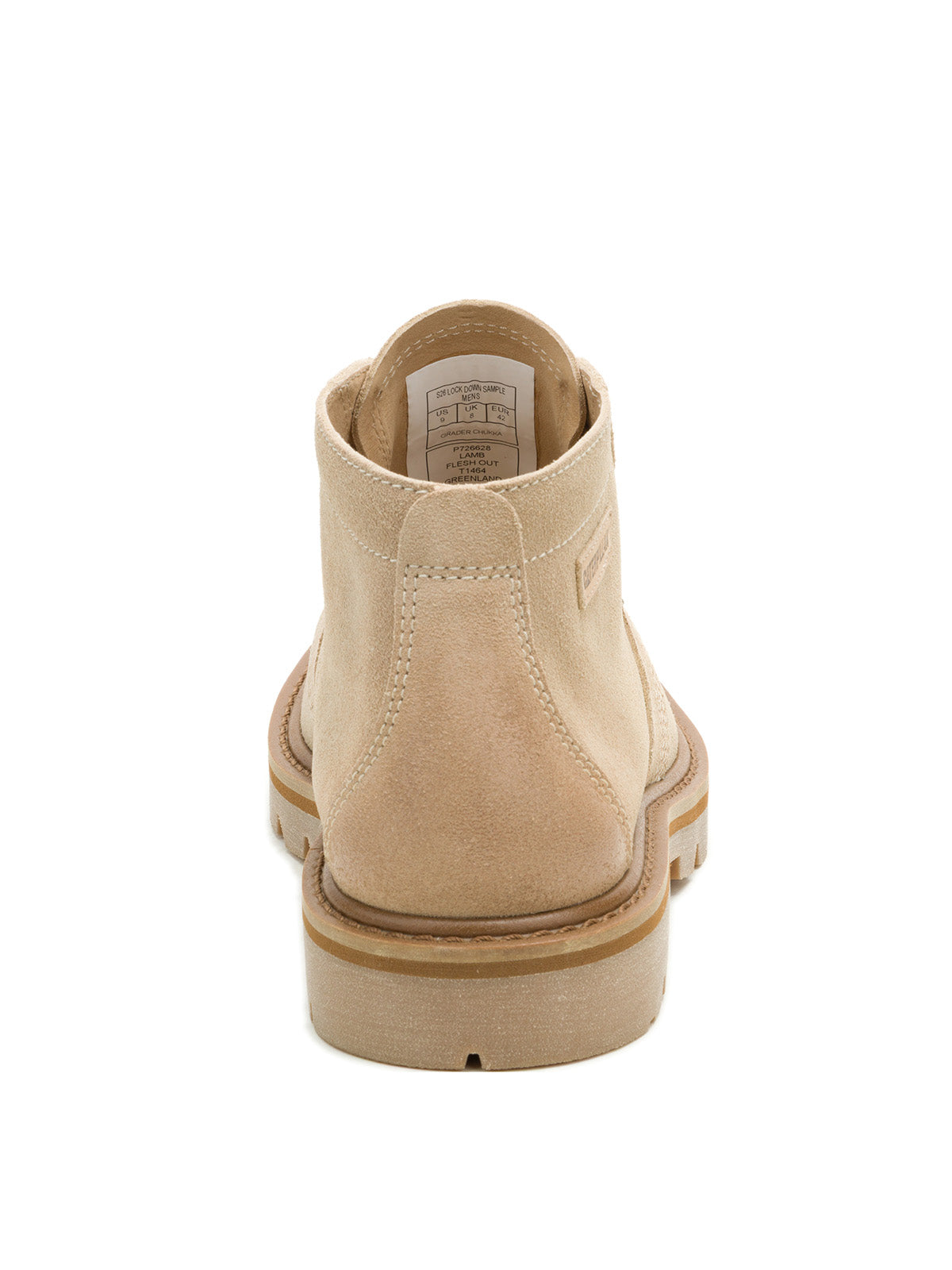 Botín Cuero Hombre Grader Chukka Beige Cat