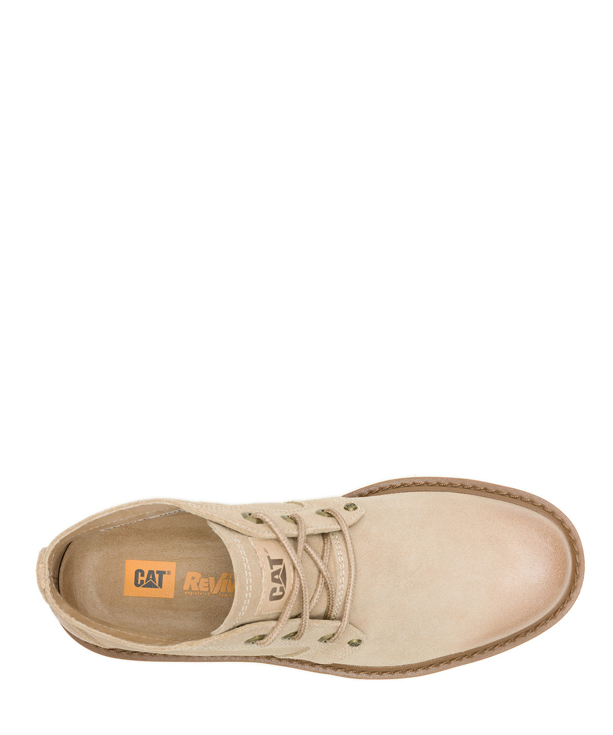 Botín Cuero Hombre Grader Chukka Beige Cat