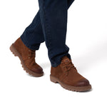 Botín Cuero Hombre Grader Chukka Café Cat